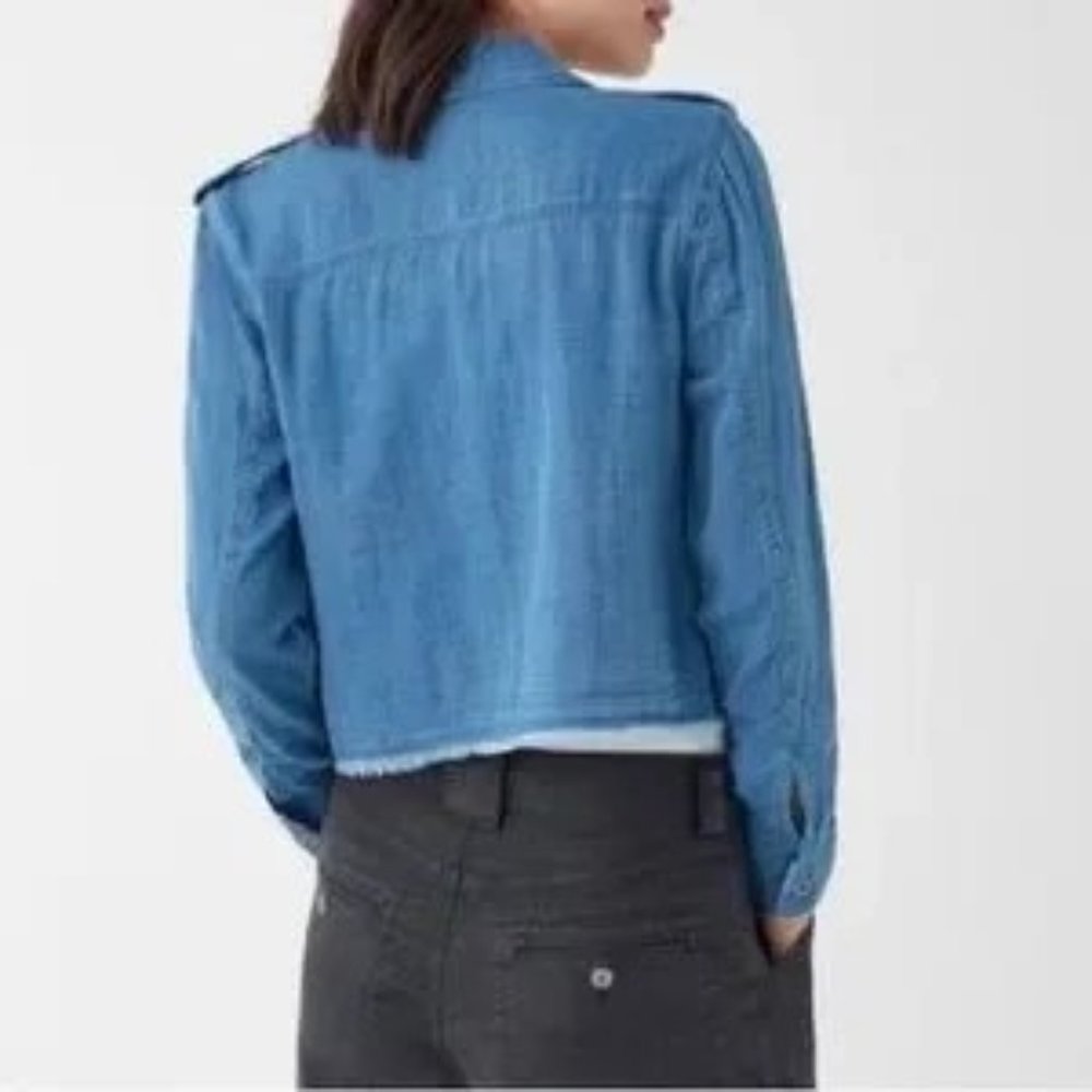 Splendid Indigo Jacket Size Small - image 3